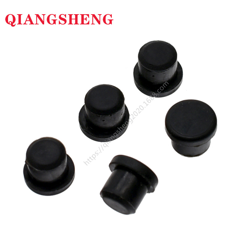 Silicone Plug T-Shaped Rubber Plug Screw Hole Rubber Plug Dust-Proof Rubber Plug Buckle Rubber Plug Cylindrical Rubber Plug Waterproof Plug