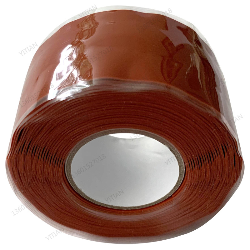 Silicone rubber self-adhesive tape Silicone self-adhesive tape Waterproof plugging tape Electrical tape Self-dissolving tape