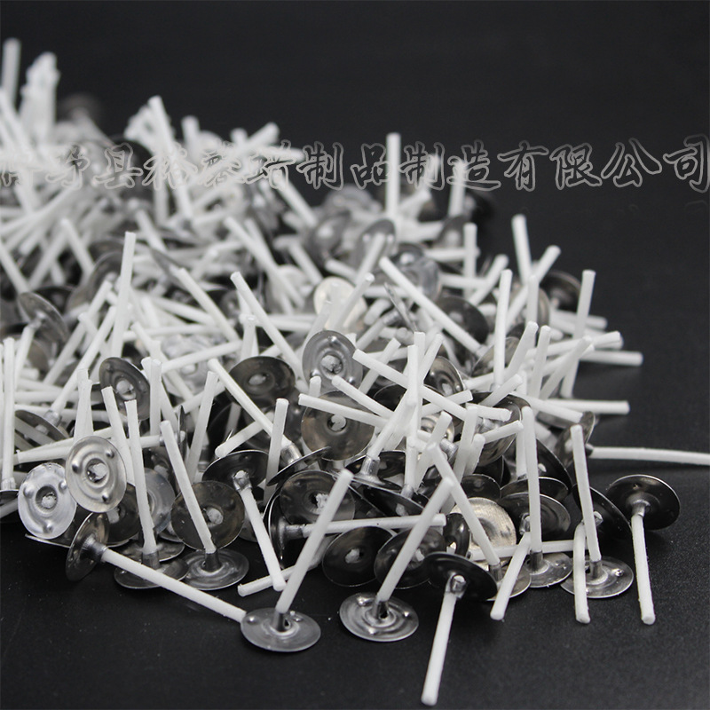 Wholesale Wax Wick Tea Wax Wick Aluminum Shell Lamp Holder Butter Wick 2.6cm4-8 Hours Aluminum Box Candle Wick Can Be Packed