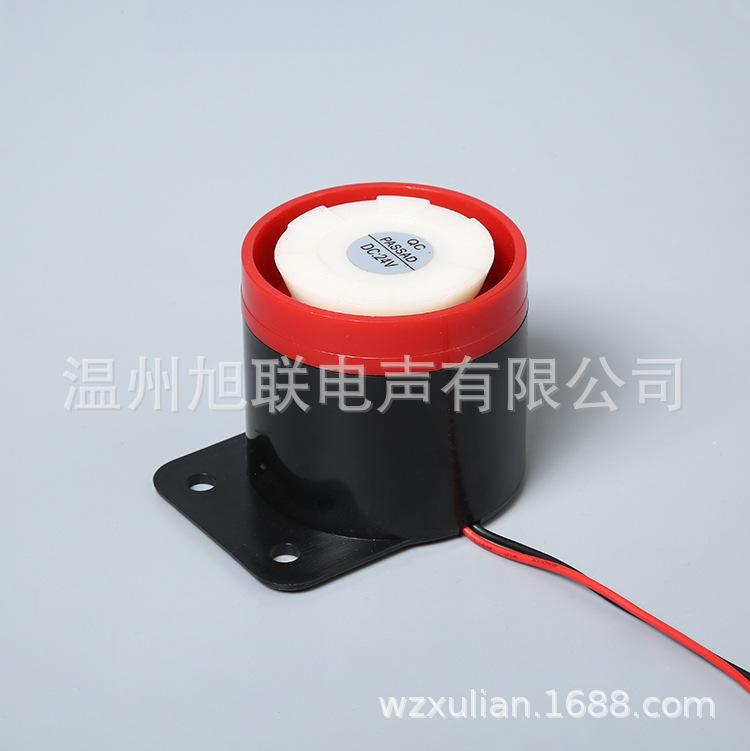 Высокодекибельная сигнализация 24V пьезоэлектрический активный зуммер 24V