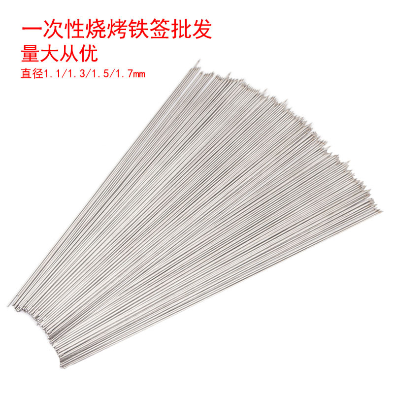 Стикер для барбекю мutton шомпур упаковка знак на вынос игла для гриля одноразовый тонкий железный стикер круглый плоский стикер