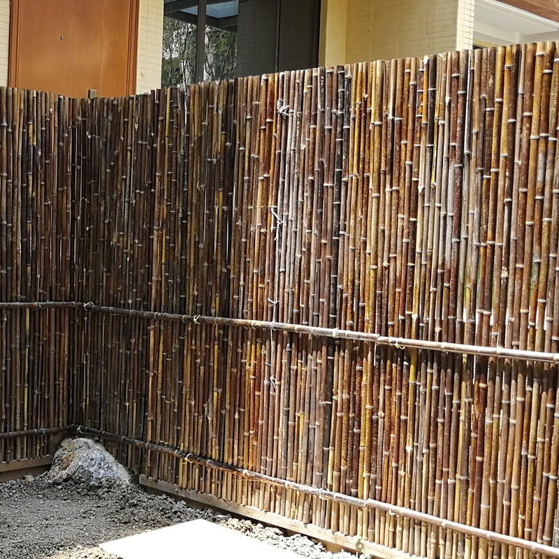 Wholesale Bamboo Fence B&B Gardening Bamboo Fence Villa Bamboo Protective Fence Courtyard Decorative Fence Partition Fence