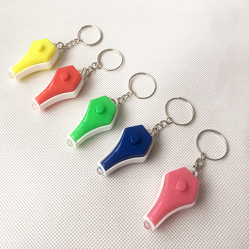 Factory supply water drop purple light vase money detector lamp keychain UV400 anti-blue light glasses accessories test card