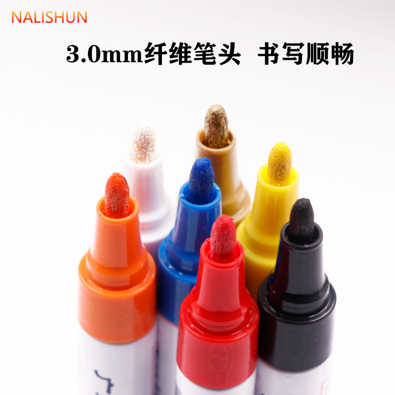 Paint Pen Paint Pen Waterproof Graffiti Pen Hand-painted Sign Pen Tire Pen White Marker Pen