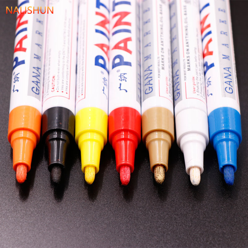 Paint Pen Paint Pen Waterproof Graffiti Pen Hand-painted Sign Pen Tire Pen White Marker Pen