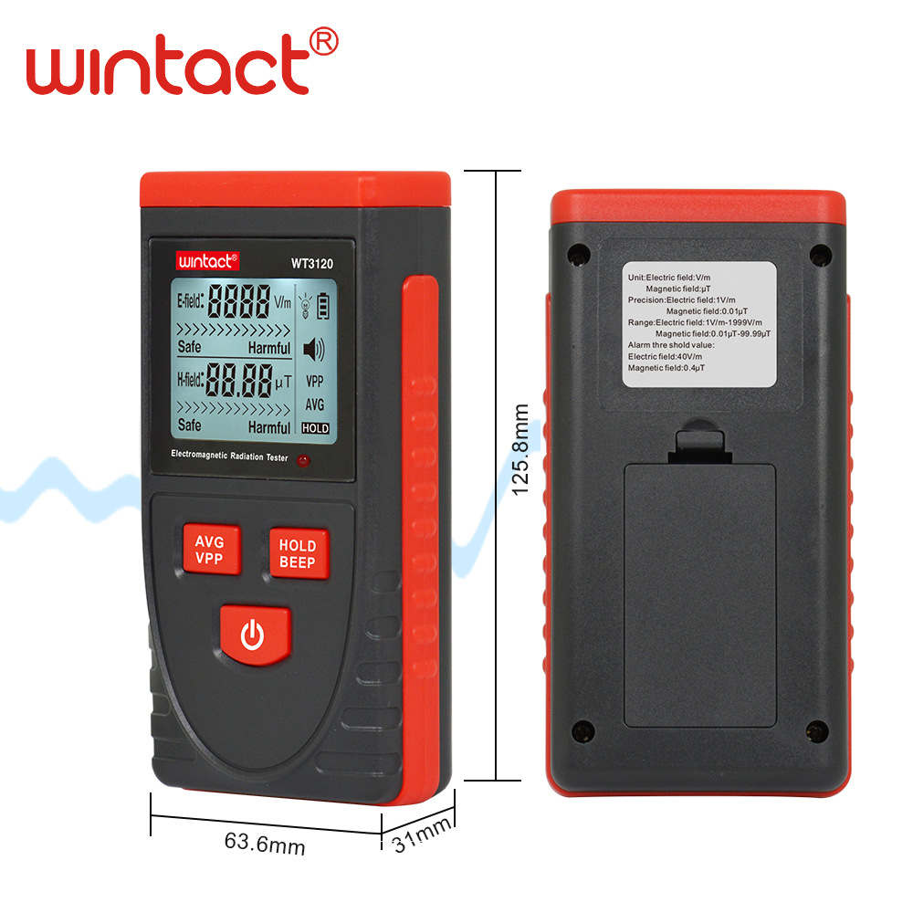 Huitianyi WT3120 electromagnetic radiation tester household electrical appliance detector office equipment mobile phone radiation protection