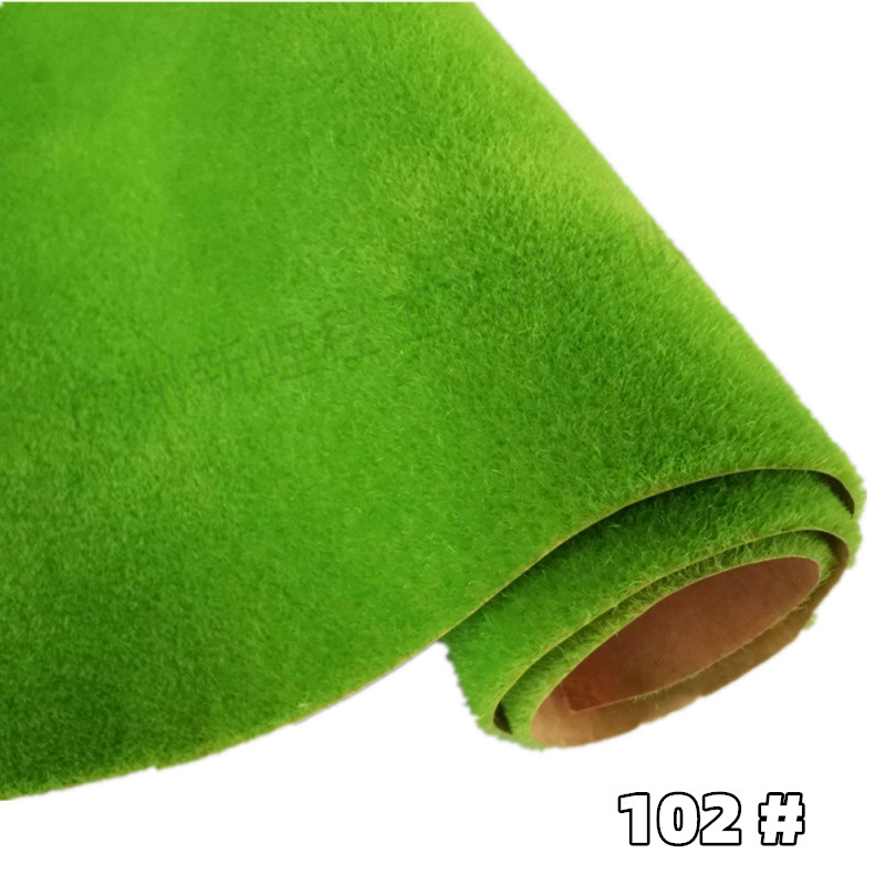 Small turf Moss sand table model turf Paper train model lawn rockery grass sticker