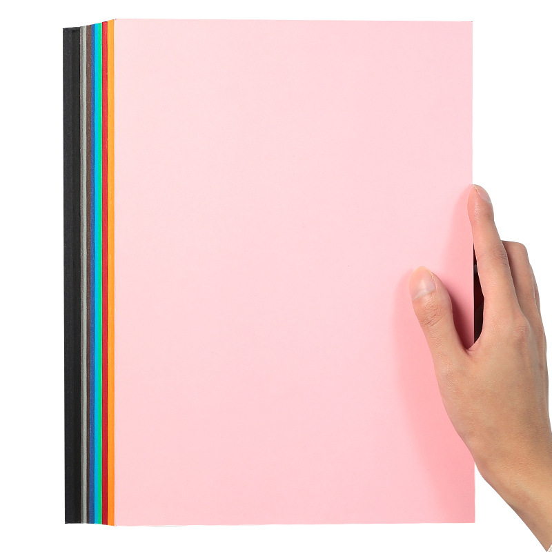 Green bear paper spot wholesale 300g A4 cardboard A3 color hard cardboard mounting tag sticker background paper