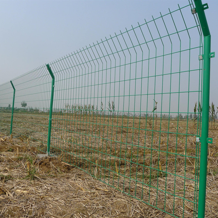 Bilateral Silk Fence Enclosure Farm Orchard Fence Factory Isolation Fence Green Barbed Wire