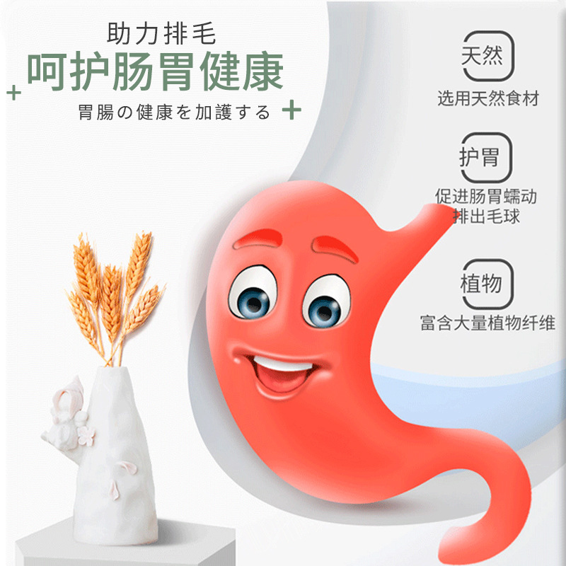 Tao Li's pet cat hair cream 120g hair removal kitten care intestines and stomach spit hair ball dog nutrition cream