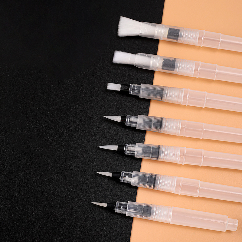Wholesale Tap Pen Set Solid Watercolor Paint Pen Beginners Hand Painted Brush Support Soft Head Water Storage Brush