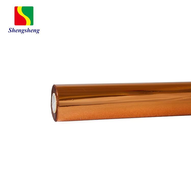 Rose Gold Anodized Aluminum Colorful Hot Stamping Paper, Ribbon Hot Stamping Material, Stable Quality, No Flying Gold, Long-Term Supply