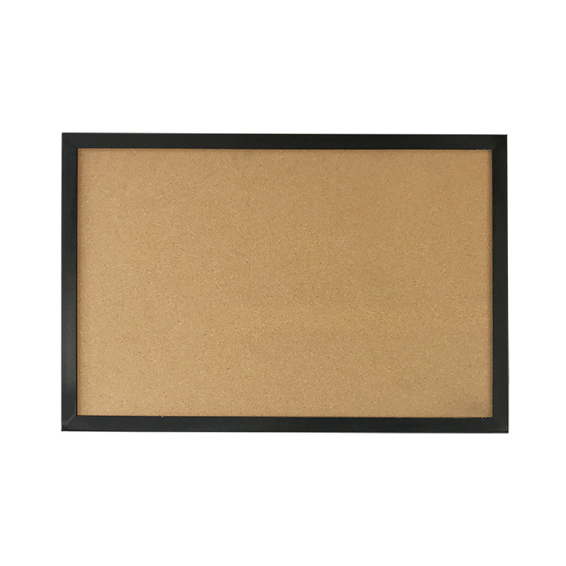 Корковая доска с черной рамкой из массива, фон для фотографий, поддержка индивидуального заказа