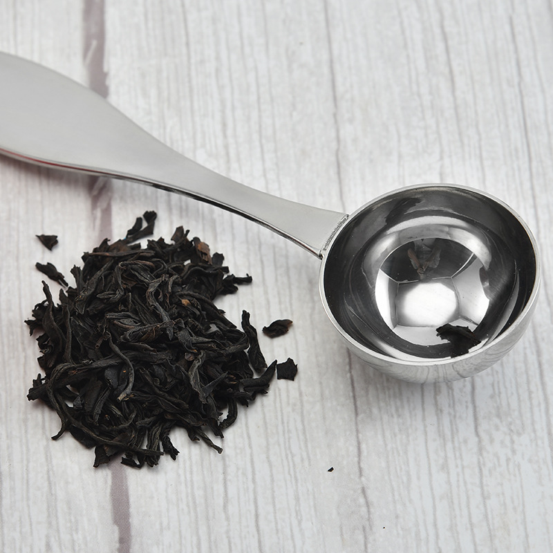 Factory Direct measuring spoon stainless steel teaspoon tea spoon powder spoon spoon shovel tea accessories multifunctional milk powder measuring spoon