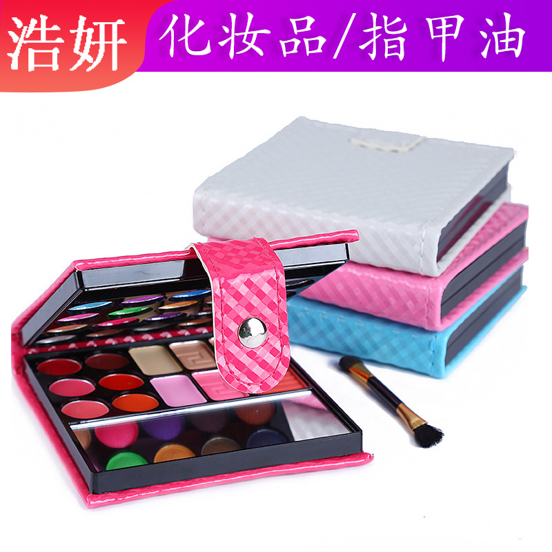 Cross-Border New 32-Color Desert Rose Eye Shadow Waterproof Non-Smudge Matte Beauty Wallet Set Makeup Eye Shadow Palette