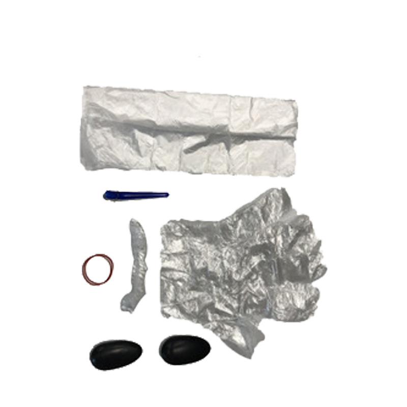 Factory disposable perm six-piece set barber shop hair tools perm supplies hair dyeing six-piece set