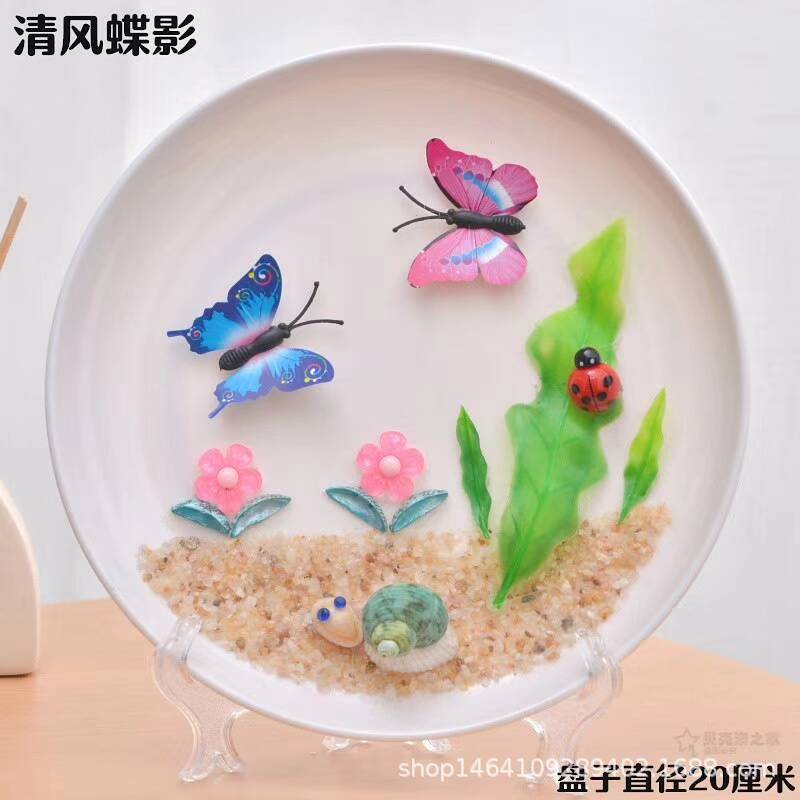 Plastic Bracket Plastic Plate Rack Table Bracket Photo Frame Bracket Disc Bracket Ornament Base Display Rack