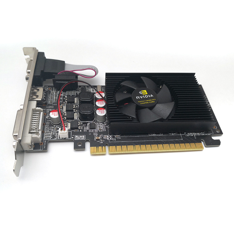 Brand New 610 Graphics Card Gt730 2Gb Office Graphics Card All-In-One Small Case Independent Graphics Card Half-Height Card