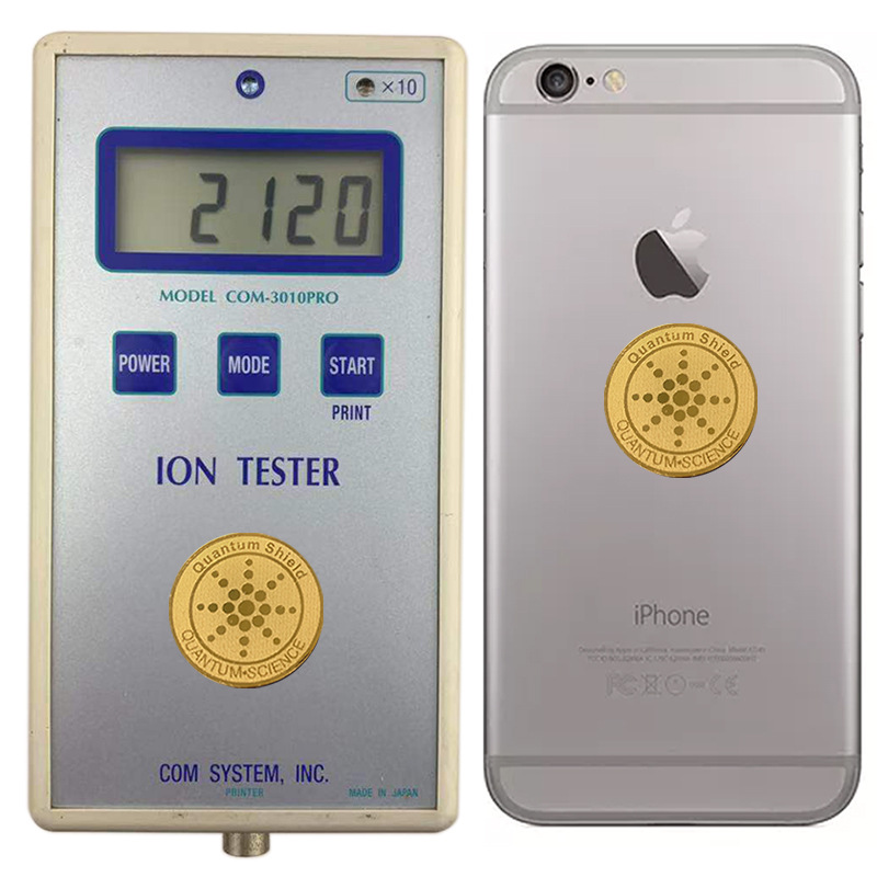 Cross-border sunflower Pattern Energy anti-radiation mobile phone stickers/negative ion energy stickers can be designed