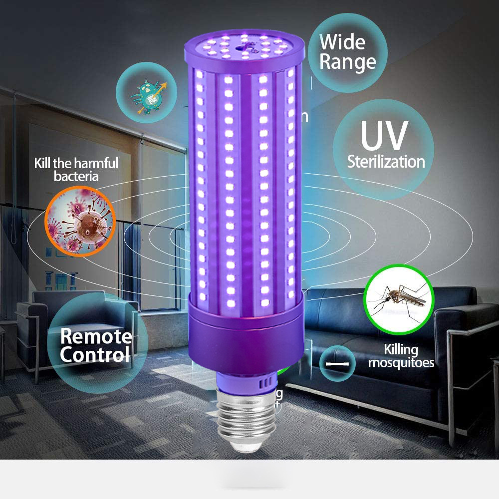 Disinfection Lamp UV germicidal lamp UVC LED disinfection corn lamp household sterilization UV deep UV disinfection