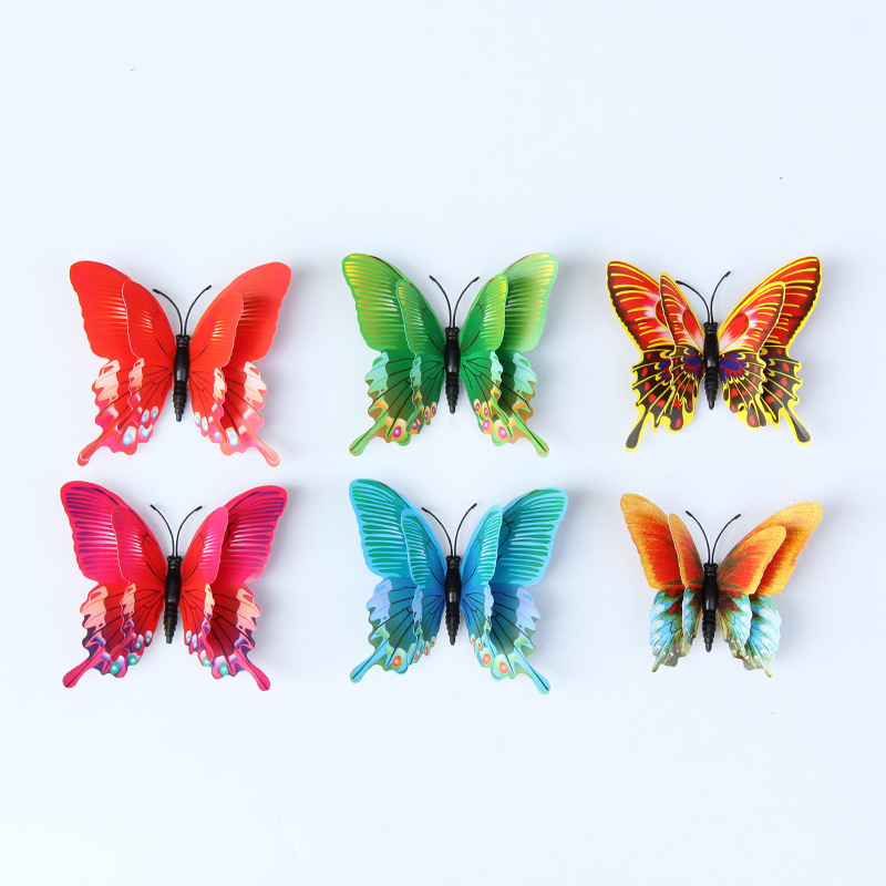 Butterfly style color specifications can be shown to sample decorative butterfly 3D butterfly manufacturers