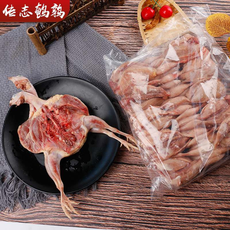 Fresh Big Mother Quail Meat Frozen Quail Wholesale White Stickled Live Stew Soup Braised Fried Barbecue Braised Braised Brockery