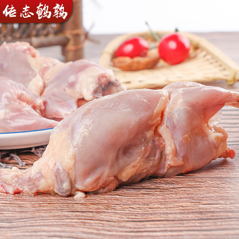 Fresh Big Mother Quail Meat Frozen Quail White Strip Now Kill Quick Frozen Stew Soup Braised with Deep Fried Barbecue 10 Braised Bone and Meat