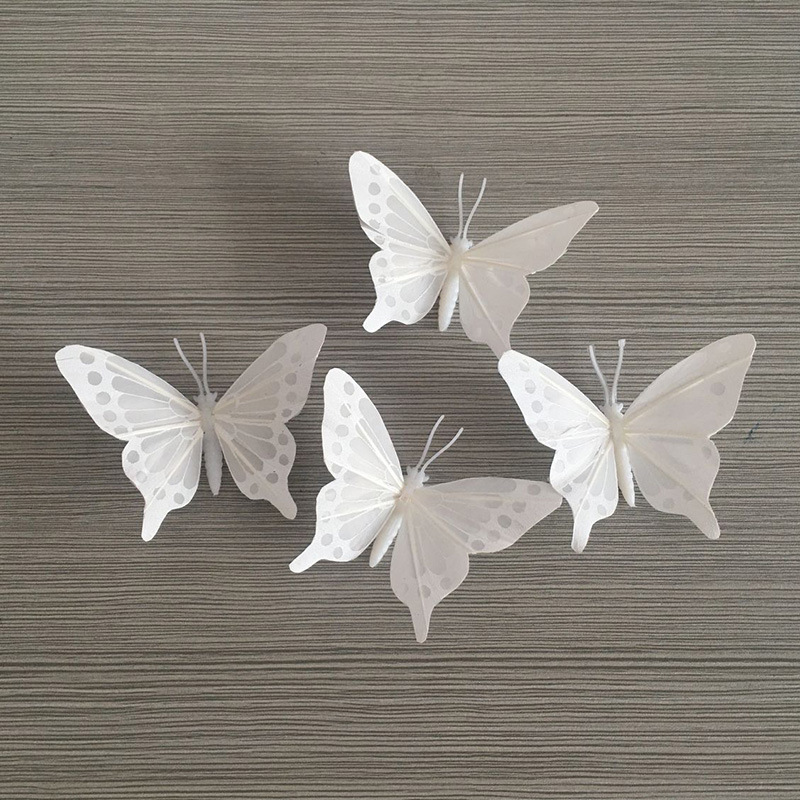 Butterfly style color specifications can be shown to sample decorative butterfly 3D butterfly manufacturers