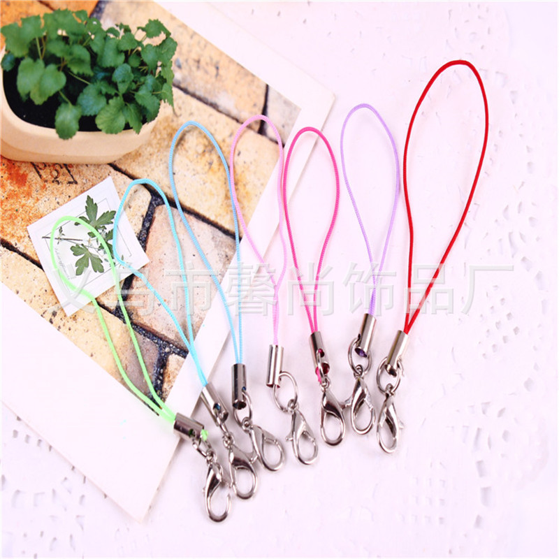 Цветной карабин для мобильного телефона, шнурок из сплава с карабином для мобильного телефона, оптовая продажа, прямая продажа с завода