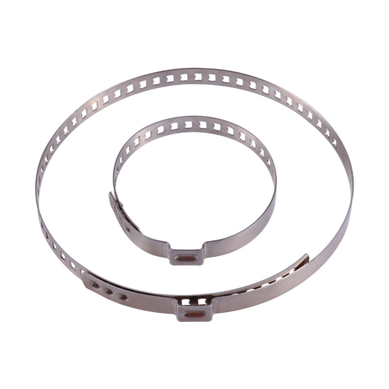 Automobile universal semi-axis ball cage clamp stainless steel hose clamp water pipe air pipe clamp fixing clip buckle connector