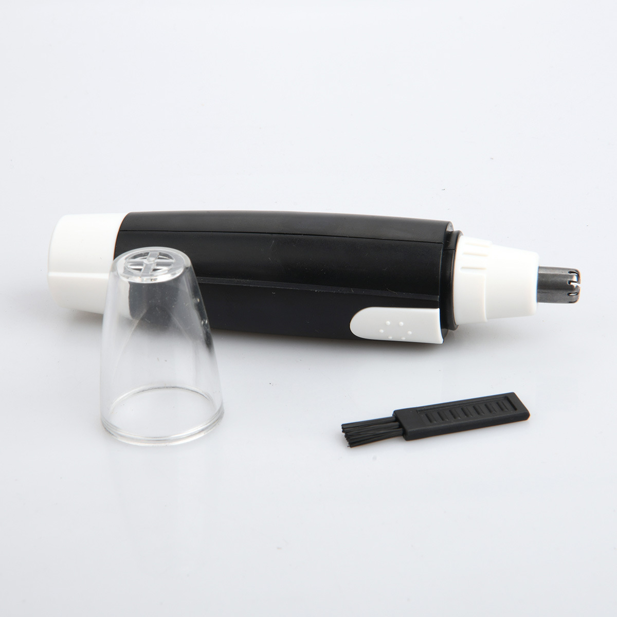 Nose Hair Trimmer Electric Nose Hair Trimmer Men's Dry Battery Black Non-Painted Nose Hair Trimmer 54g