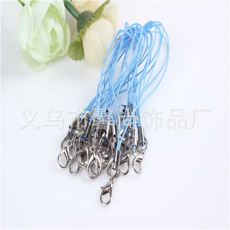 Color lobster buckle mobile phone rope alloy lobster buckle mobile phone lanyard mobile phone chain wholesale factory direct sales
