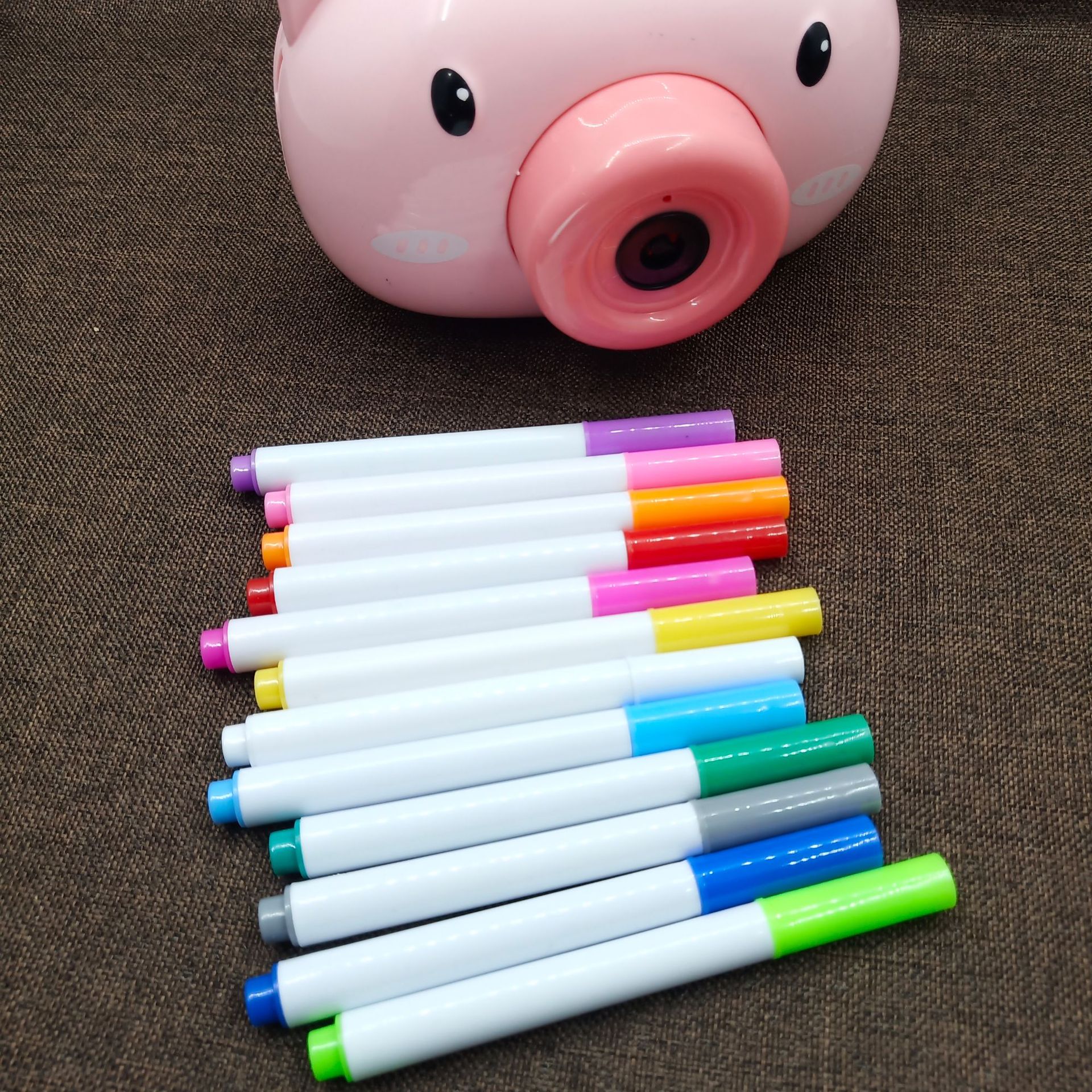 Color liquid chalk dust-free erasable LED fluorescent light board pen children graffiti painting blackboard pen wholesale