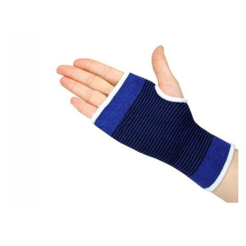 Factory polyester cotton knitted wrist protector wrist Protector Palm sports health care warm protector a generation of hair