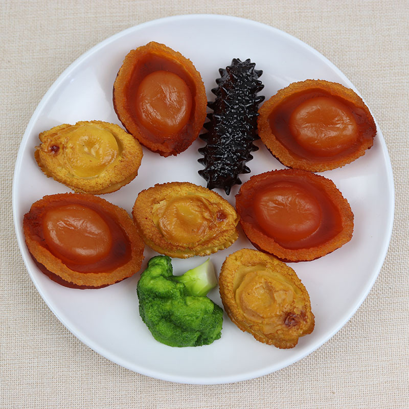 Simulation abalone sea three model decoration fake Abalone Seafood products props restaurant dishes decoration ornaments simulation fish