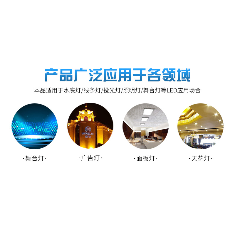 Led Lens Single 20mm 15 Degree Glossy Lens 1W High Power Imitation Lumens Lens Led