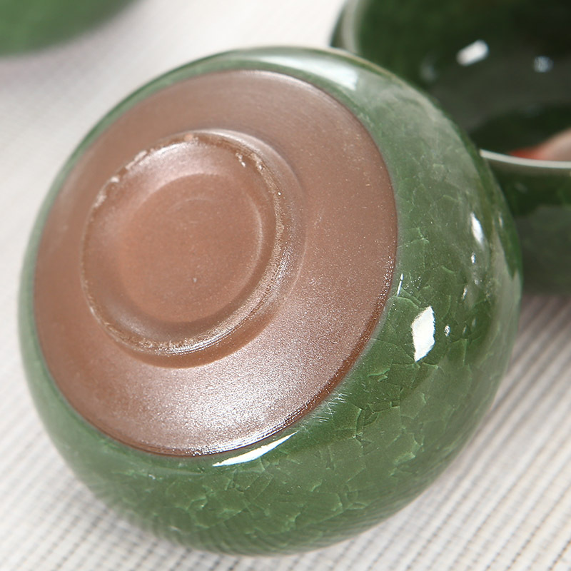 Kiln Ice Crack Fish Cup 46 Ceramic Cup Inventory Clearance Business Activities National Day Mid-Autumn Festival Promotion Gifts