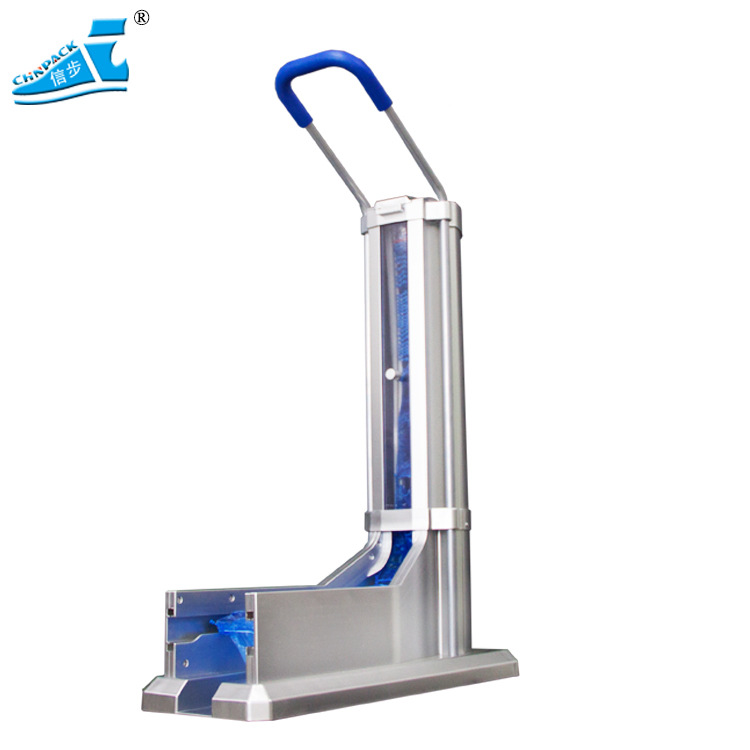 Factory Direct supply ABS automatic shoe cover machine with armrest continuous pull-type home office Environmental protection shoe cover machine in stock