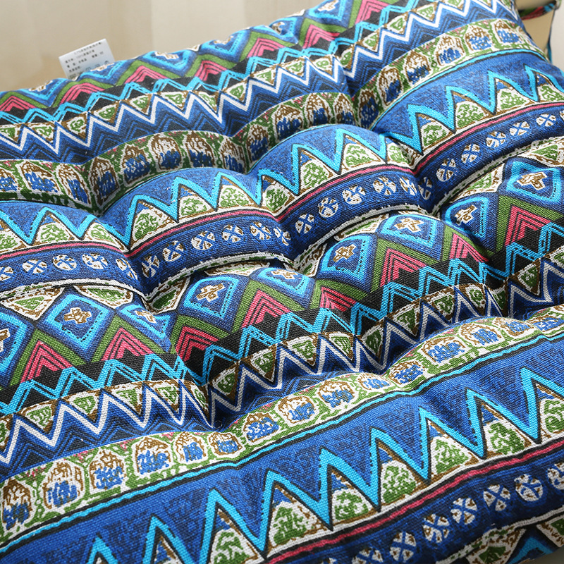 Dropshipping Square Linen Seat Cushion Tatami Seat Cushion Dining Chair Office Children Student Home Chair Cushion Wholesale