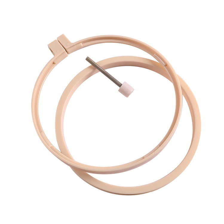 Imitation Bamboo Embroider Stretcher Embroider Hoop Embroider DIY Plastic Embroider Stretcher Cross Stitch Stretcher Embroider Hoop Adjustable Embroider Support Wholesale