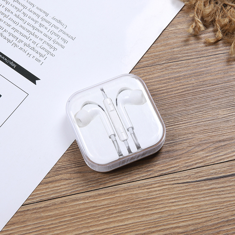 Factory direct three-generation earphones are suitable for Apple 78X/11 three-generation in-ear Android universal earphones with wire control