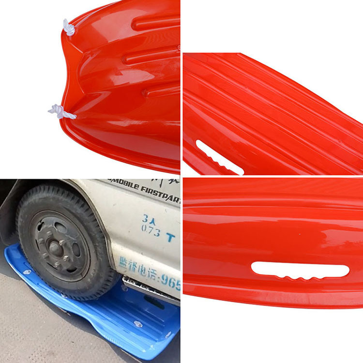 1.2m thickened snowboard winter outdoor ski boat grass skiing board sand board ski supplies snow plate plow ice car