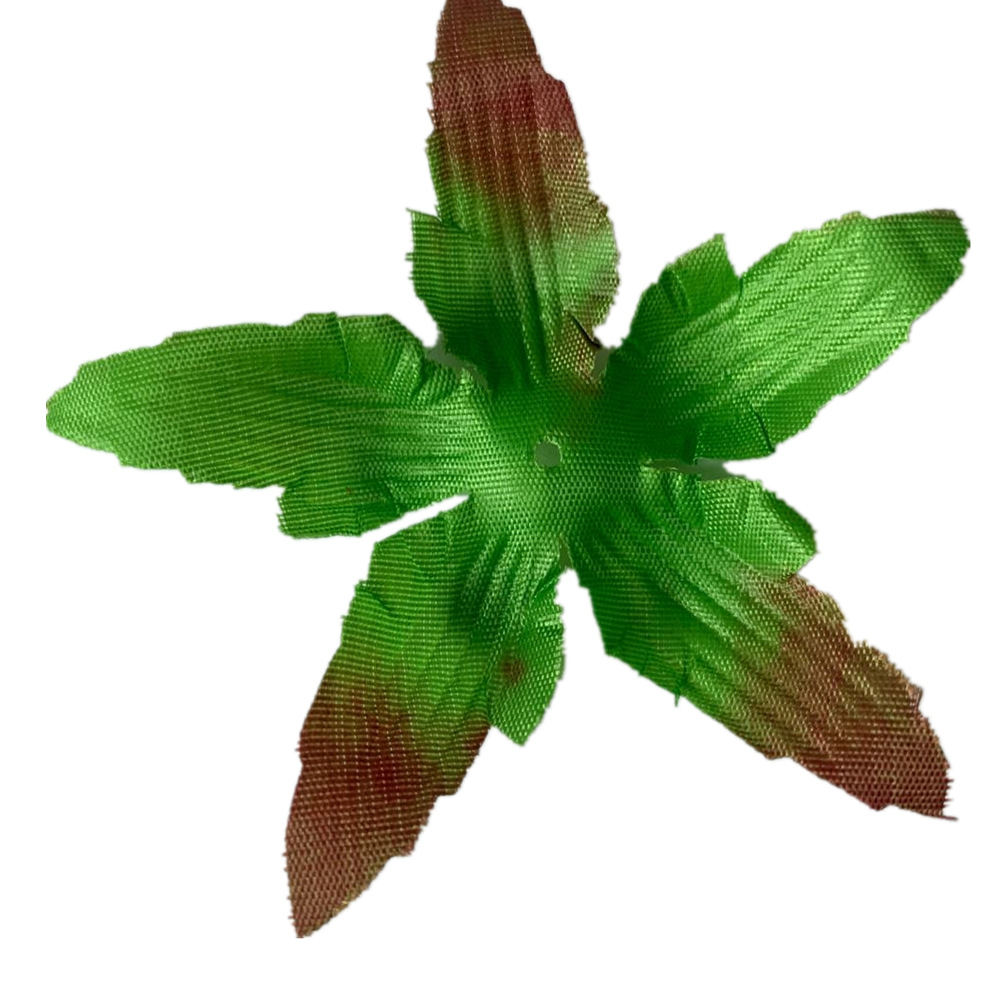 Artificial flower accessories rose flower cloth peony flower cloth leaf flower holder DIY handmade flower making material wholesale