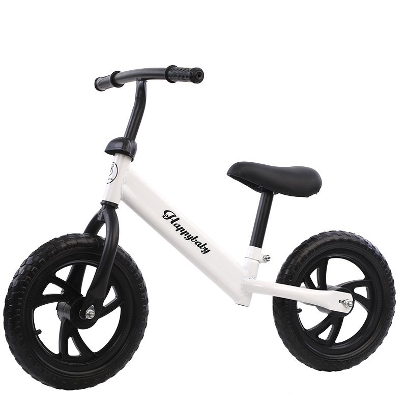 Children's balance bike pedless two-wheeled bicycle 12 inch inflatable-free baby scooter 2-wheeled scooter stroller