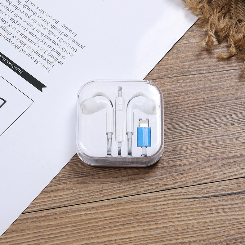 Factory direct three-generation earphones are suitable for Apple 78X/11 three-generation in-ear Android universal earphones with wire control