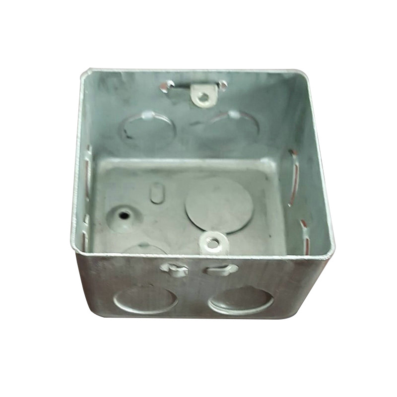Charging pile concealed 86 type stretch metal junction box galvanized steel embedded junction box wire box