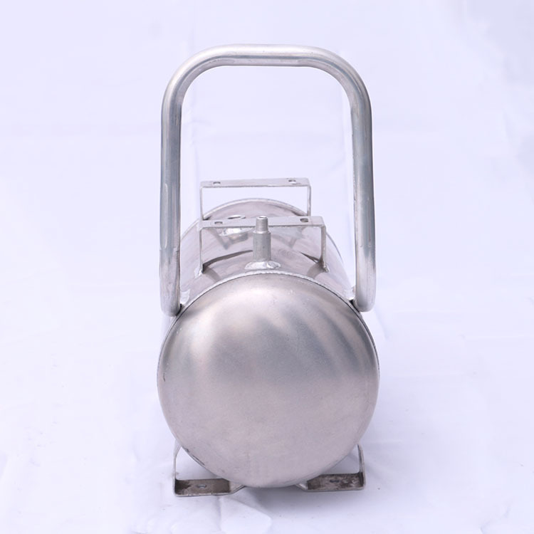 Aluminum alloy air compressor air tank air compressor buffer tank pressure vessel anti-corrosion small gas storage tank