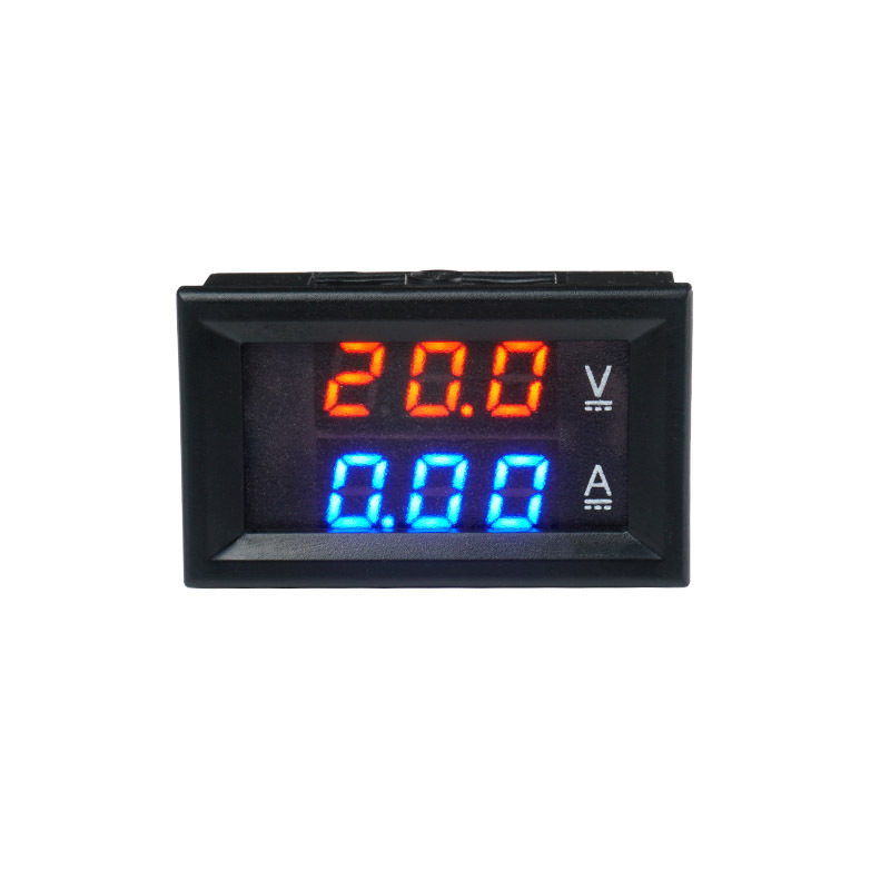 H28UI410 DC dual display digital voltage ammeter 100V20A50A comes with shunt with fine adjustment
