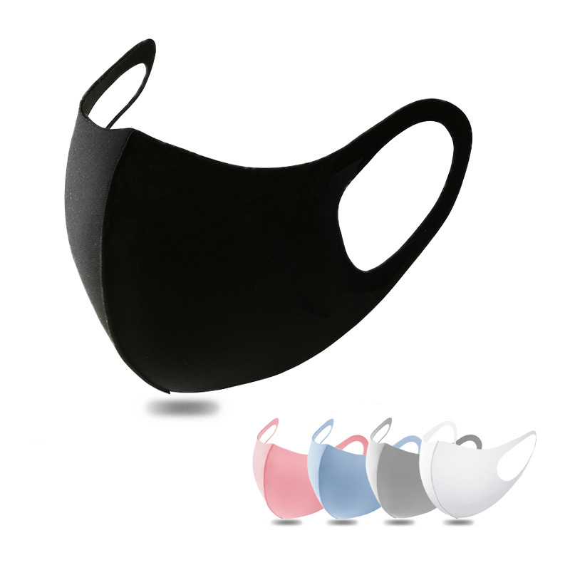 Mask men's and women's ice silk cotton washable thin breathable 3D three-dimensional net red star with riding dust mask wholesale