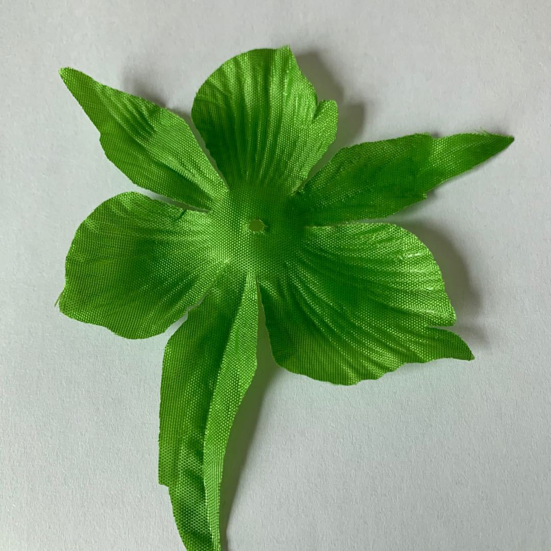 Artificial flower accessories rose flower cloth peony flower cloth leaf flower holder DIY handmade flower making material wholesale